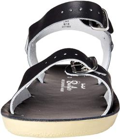 img 3 attached to Sun-san Surfer Flat 🏄 Sandal: Comfortable Unisex-Child Salt Water Sandals