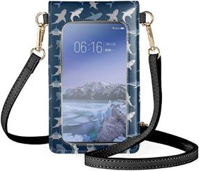 img 4 attached to Howilath Lightweight Handbags Shoulder Cellphone Women's Handbags & Wallets