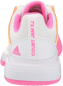 img 2 attached to 🎾 Adidas Courtjam Tennis Solar Unisex Girls' Shoes: Top-rated Performance and Style