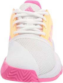 img 3 attached to 🎾 Adidas Courtjam Tennis Solar Unisex Girls' Shoes: Top-rated Performance and Style