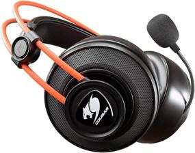 img 2 attached to Cougar Immersa Ti Gaming Headset: Lightweight Noise Cancelling Headphone for PC Gaming & PS4 - Microphone and Volume Control - 3.5mm Phone Plug (3H300P40T.0001)