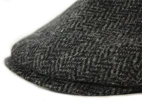 img 3 attached to Irish Touring Cap - Handcrafted in Ireland, Authentically Fitted, Slim Fit with Genuine Tweed