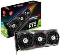 игровая видеокарта msi geforce rtx 3060 gaming x trio 12g для игрового производительности на новом уровне. логотип