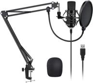 🎙️ yotto usb microphone kit: premium 192khz/24bit studio streaming mic with boom arm, shock mount & pop filter - perfect for recording, broadcasting, youtube, gaming & more! logo