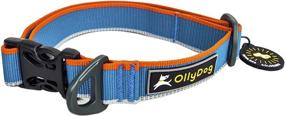 img 3 attached to 🐶 Enhanced-Performance Reflective Webbing Dog Collar with Side-Release Buckle - The OllyDog Urban Journey Collar