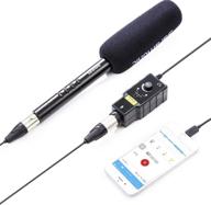 🎤 saramonic smartrig ii xlr микрофон и адаптер для гитары 6,3 мм: улучшите звук на iphone и android с помощью предусилителя с фантомным питанием. логотип