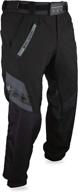👖 bunker kings featherlite fly paintball pants - enhanced with adjustable velcro waist & ankle cuffs for optimal comfort & flexibility logo