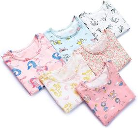 img 3 attached to 👗 Auranso Girls' Dressy Cotton Flutter Nightgown - Sleepwear and Clothing for a Good Night's Sleep