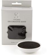 💎 weddingstar sparkling quartz sand, 1.1lb, deep black логотип
