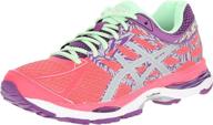 👟 asics women's gel-cumulus 17 lite-show running shoe: exquisite comfort and enhanced visibility logo