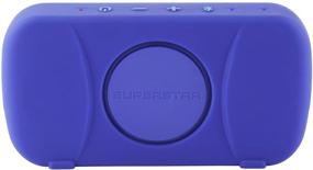 img 3 attached to Monster MSP SPSTR BT BL N-BL WW Power Superstar High Definition Bluetooth Speaker (Blue)-Ultra Compact