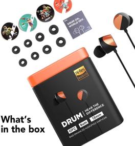 img 3 attached to Immerse in Solid Bass and Vibrant Sound with TUNAI Drum Hi-Resolution Audiophile Earbud Headphones – Perfect for Workouts, Running, Gaming and Noise Isolation (Silver)