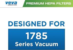 img 1 attached to VEVA Premium HEPA Filter Set for Bissell Model 1866 Crosswave and 1785 Series Vacuums - 6 Pack of Filters | Part #1608683