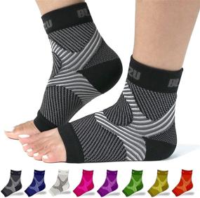 img 4 attached to 🦶 Fasciitis Compression Swelling Aid: Enhance Circulation and Reduce Swelling