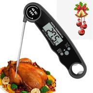 🔥 remall 2-in-1 meat digital thermometer - instant read food thermometer for cooking, fast & precise with backlight, magnetic back, calibration, and foldable probe - ideal for deep fry, bbq, grill, and roast turkey logo