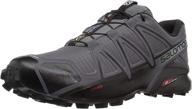 top-notch performance: salomon men's speedcross 4 trail running shoes logo