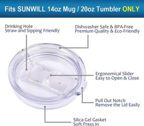 img 4 attached to 🌞 SUNWILL Tumblers: Durable, Replacement-Friendly and Resistant