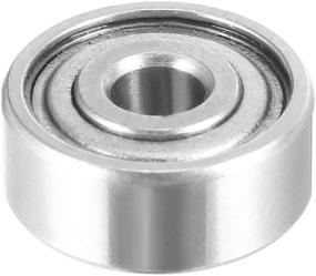 img 2 attached to 🔩 High-Performance Uxcell Shielded Miniature Bearing – 3mm x 10mm x 4mm