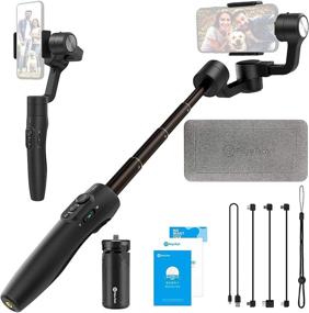 img 4 attached to 📷 FeiyuTech Vimble 2S: Ultimate Smartphone Gimbal with Extendable Stabilizer for Pro-Grade Photos and Videos