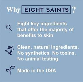 img 2 attached to 🌊 Eight Saints Clear Seaweed Toner | Organic Alcohol-Free Witch Hazel Facial Toner | Minimizes and Reduces Large Pores, 8oz