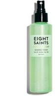 🌊 eight saints clear seaweed toner | organic alcohol-free witch hazel facial toner | minimizes and reduces large pores, 8oz logo