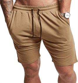 img 3 attached to High-Performance Men's Casual Training Shorts - Perfect for Gym, Fitness, Bodybuilding, Running, Jogging