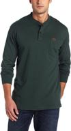 👔 stylish & durable wrangler sleeve oatmeal heather men's workwear - comfortable & functional clothing logo