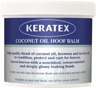 🥥 keratex coconut oil hoof balm 400g: clear, long-lasting protection for hooves (model: kcohb cl) logo