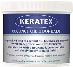 img 1 attached to 🥥 Keratex Coconut Oil Hoof Balm 400g: Clear, Long-lasting Protection for Hooves (Model: KCOHB CL)