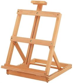 img 4 attached to KINGART Tabletop Wooden H Frame Natural