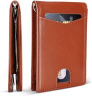 👛 lvcretivs bifold leather minimalist wallets: stylish and compact wallets for everyday use logo