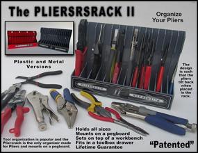 img 2 attached to Plyworx Pliersrack PLR15: Ultimate Plier Holder for Tool Box Organization and Storage