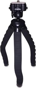 img 3 attached to 📷 SIMA STV-BPL: Large Bendable Grippy Tripod with Flexible Foam Legs - 8 inches