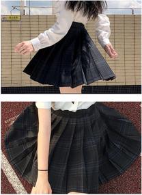 img 1 attached to 🌼 DRGE Pleated Yellow Women's Uniform for Girls' Clothing