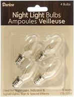 💡 darice 6201 09 pack of 4 bulbs, 5 watt, enhanced for seo logo