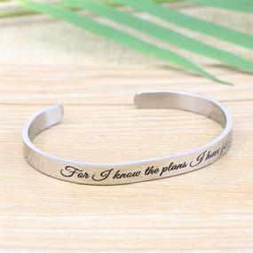 img 3 attached to 📿 Christian Bracelets for Women: Inspiring Bible Verse Jewelry for Her - Perfect Gifts for Mother's Day, Christmas, Birthdays