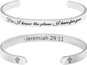 img 4 attached to 📿 Christian Bracelets for Women: Inspiring Bible Verse Jewelry for Her - Perfect Gifts for Mother's Day, Christmas, Birthdays