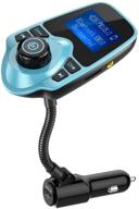 nulaxy bluetooth car fm transmitter audio adapter receiver wireless handsfree voltmeter car kit tf card aux 1 accessories & supplies logo