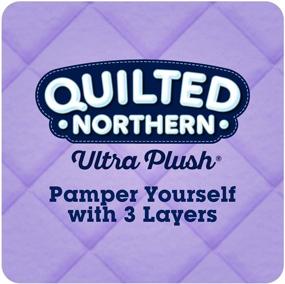 img 3 attached to 🧻 Quilted Northern Ultra Plush 3-Ply Toilet Paper - 18 Mega Rolls (Equivalent to 72 Regular Rolls)