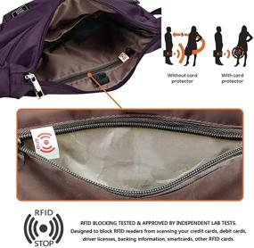 img 1 attached to 👜 Stylish and Practical Crossbody Shoulder Waterproof Messenger Pocketbook for Women - Ideal Handbags and Wallets Combo