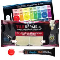 🎨 revive and restore tiles, appliances, furniture, and more with magicezy tile repairezy - (red) touch up paint filler - achieve a glossy finish! logo