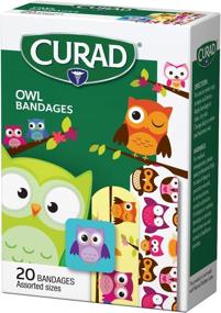 img 2 attached to 🦉 Curad Bandages Owl Assortment - 120 Piece Set with 6 Boxes of 20