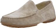 👞 geox men's monet loafer sand: breathable comfort and style combined logo