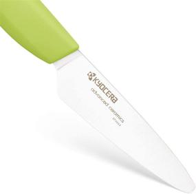 img 3 attached to 🔪 Kyocera Revolution Green Utility Knife and Peeler Set – 4.5 Inch – Unmatched Versatility