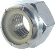 snug fasteners (sng230) 50x 1/4-20 zinc plated nylon insert hex lock nuts logo