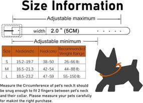 img 2 attached to Optimized Charmsong Spiked Dog Collar for Large Breed Dogs