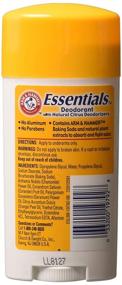 img 1 attached to ARM & HAMMER Essentials Natural Deodorant Unscented 2.5 oz (Pack of 10) - Keep Body Odor at Bay Naturally!