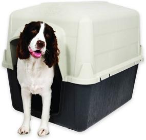 img 3 attached to 🏠 Petmate Barnhome III: Sturdy Shelter for Medium to Large Dogs (25-50Lbs)