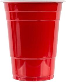 img 1 attached to EDI PP Party Cups Red