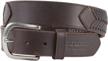 browning escalante leather belt 34 logo